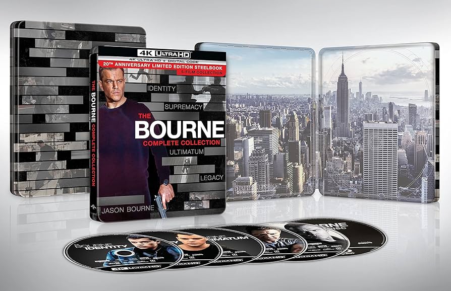 The Bourne Trilogy - Steelbook - Universal 100th Anniversary Edition　[Import] The Bourne Trilogy - Steelbook - Universal 100th Anniversary